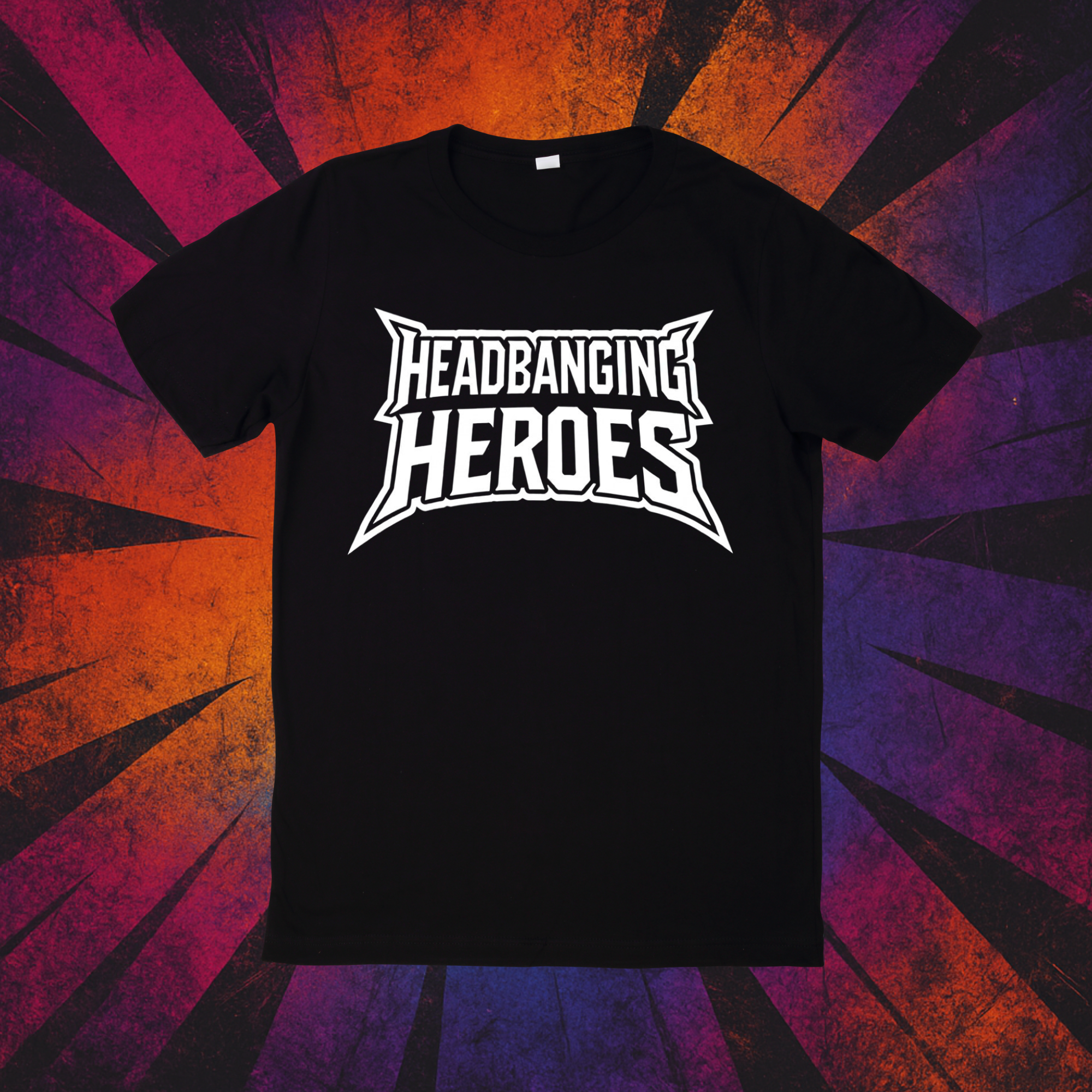 Headbanging Heroes Logo Shirt